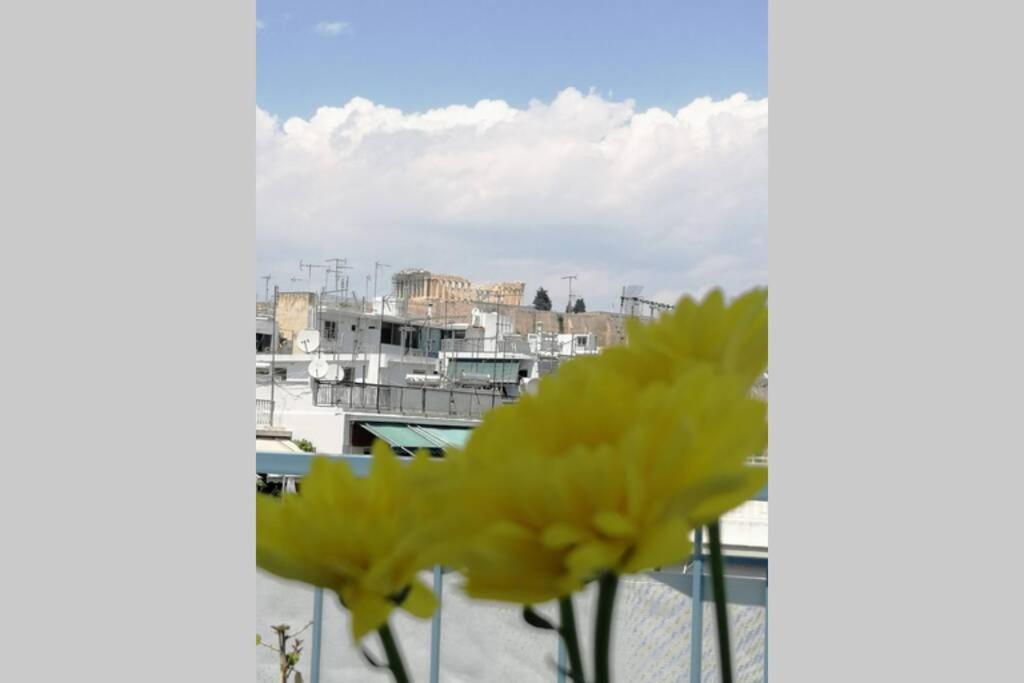 Rooftop Studio, Acropolis View! Atenas Exterior foto