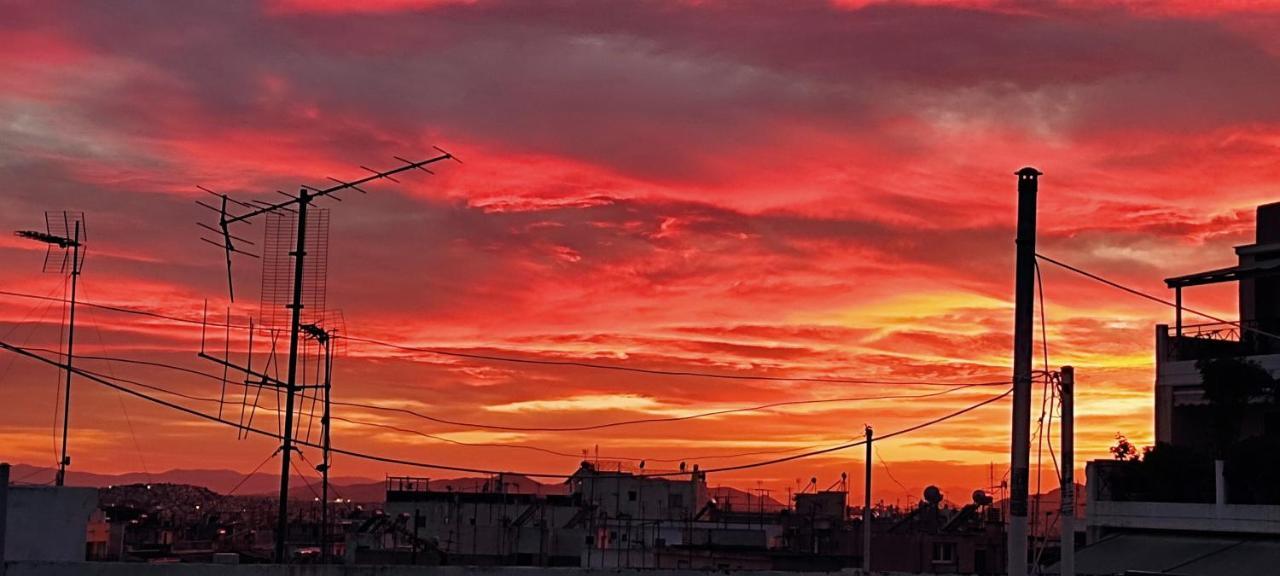 Rooftop Studio, Acropolis View! Atenas Exterior foto